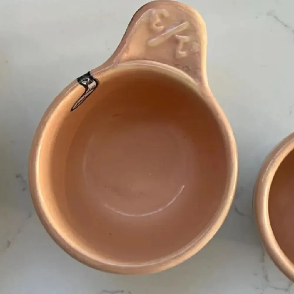 RARE Find! Cute Cat Ceramic Nesting Measuring Cups!
